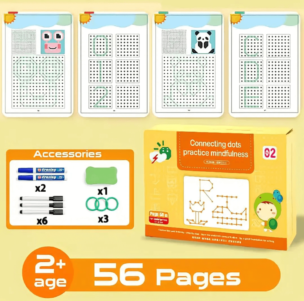 Maeevas - Cahier Montessori réutilisable