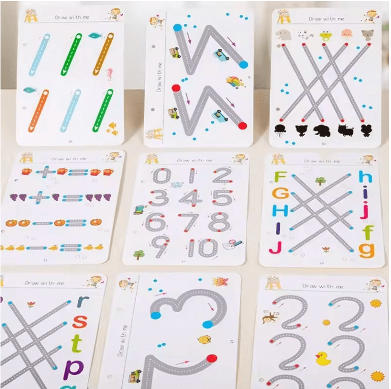 Maeevas - Cahier Montessori réutilisable