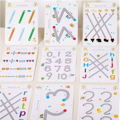 Maeevas - Cahier Montessori réutilisable