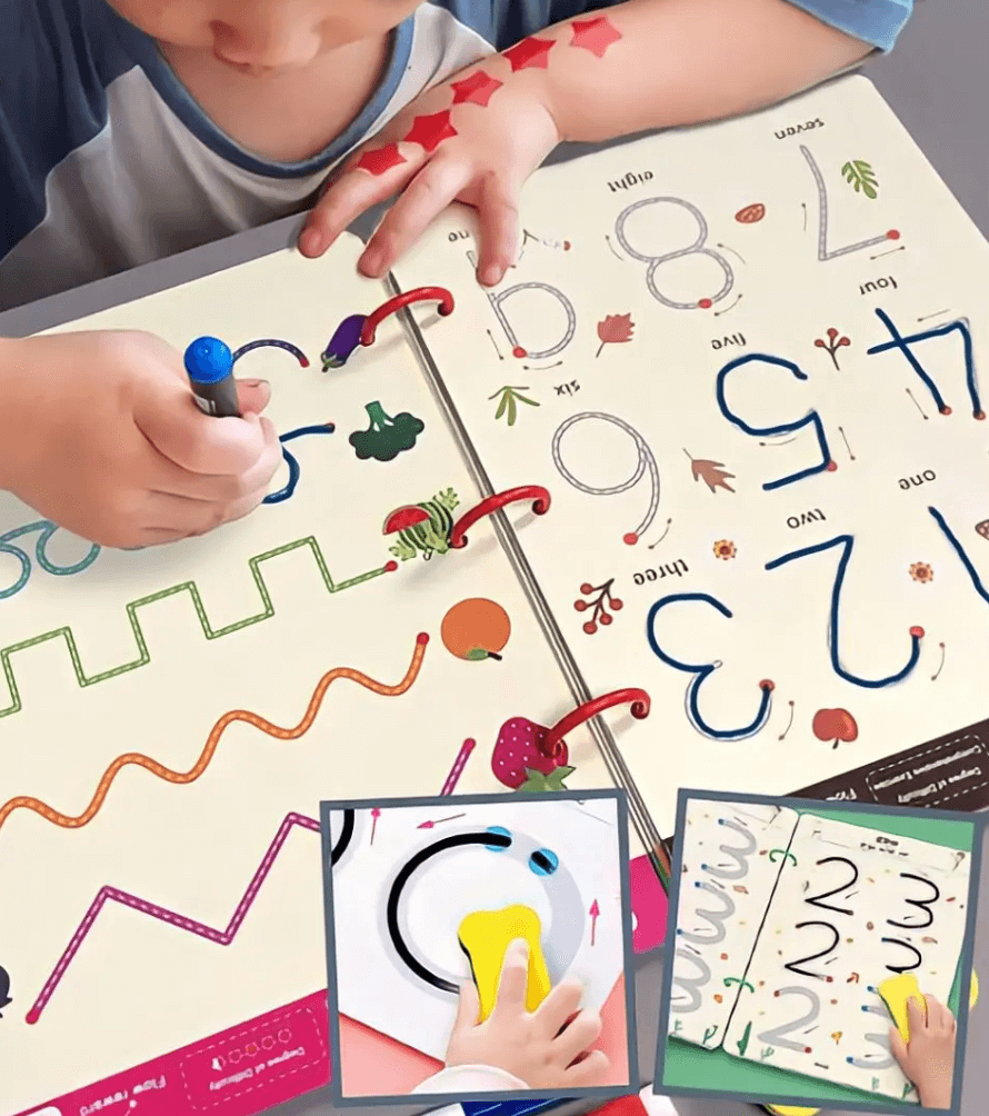 Maeevas - Cahier Montessori réutilisable