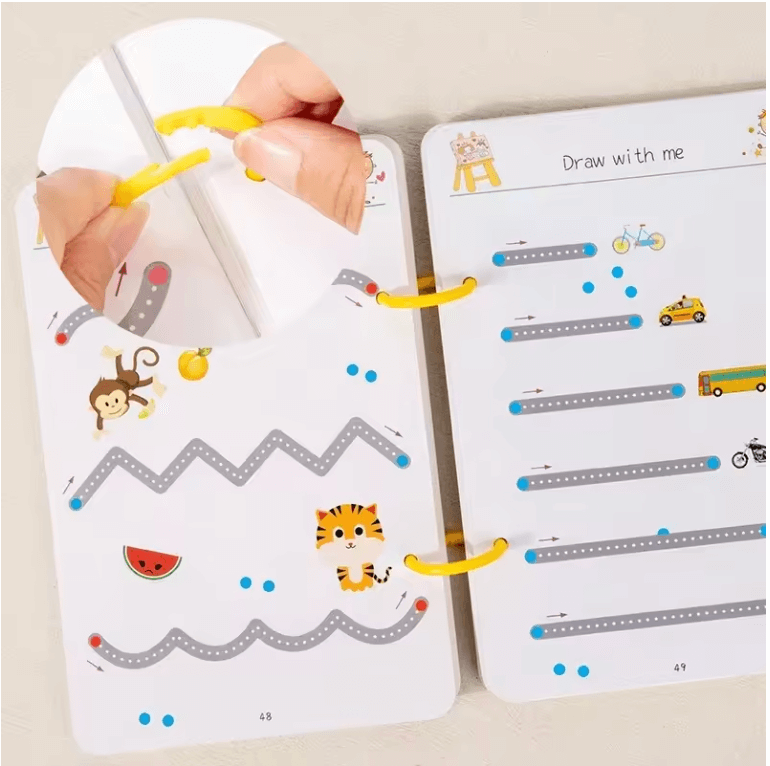 Maeevas - Cahier Montessori réutilisable