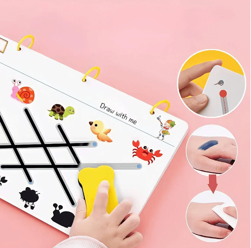 Maeevas - Cahier Montessori réutilisable