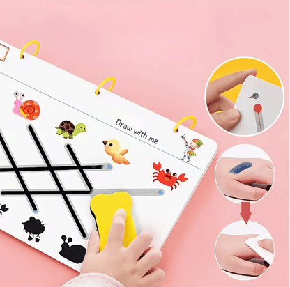 Maeevas - Cahier Montessori réutilisable
